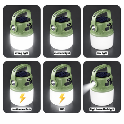 Solar Charging Portable Camping Lantern