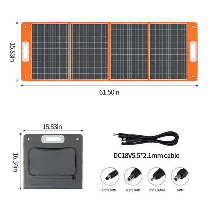 100w Portable Solar Panel