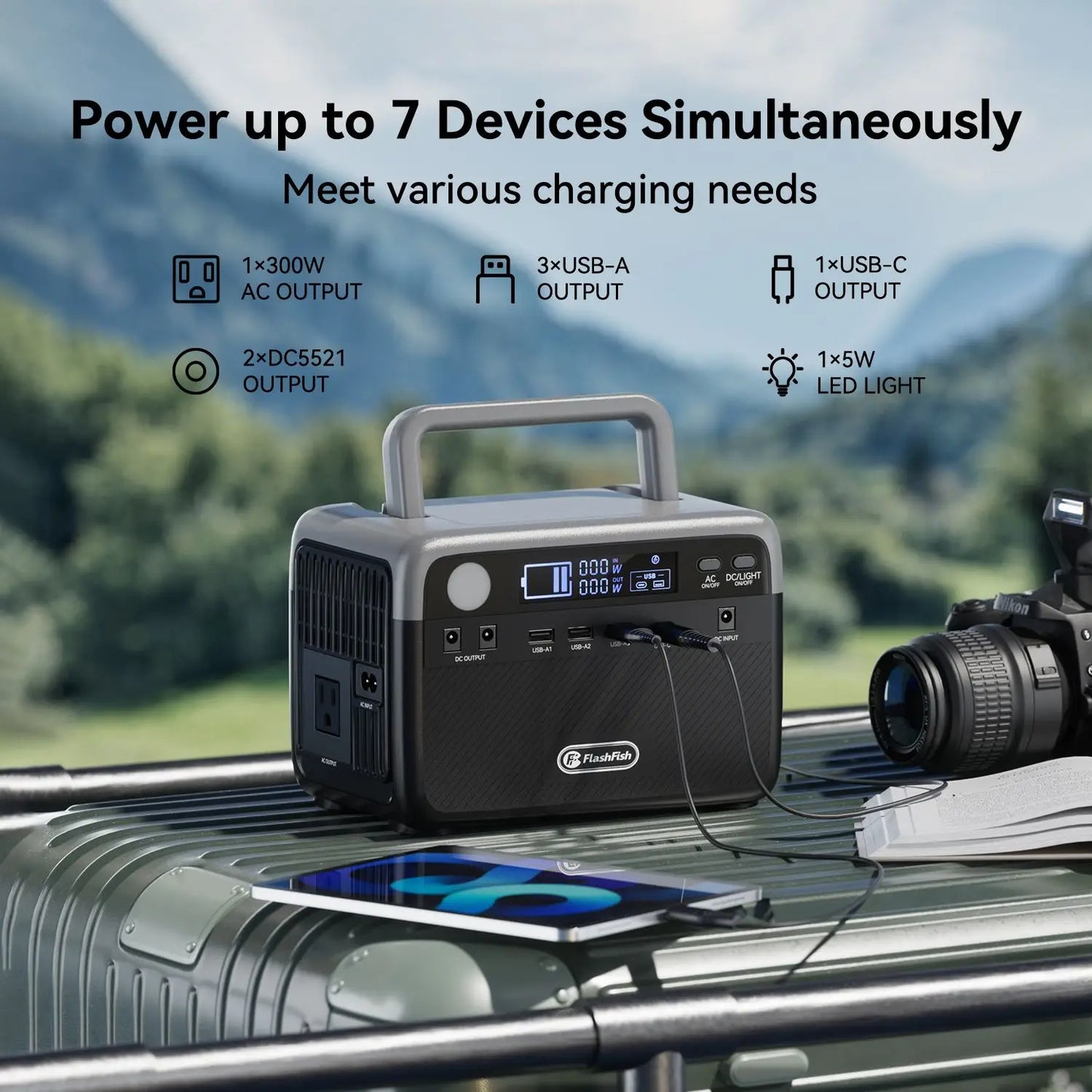 300W Portable Power Station